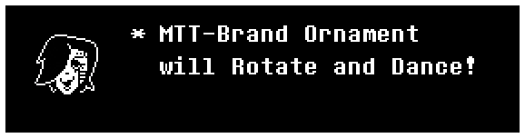 MTT-Brand Ornament will Rotate and Dance!