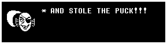 AND STOLE THE PUCK!!!